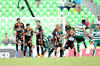 Lugo tuvo varias incursiones pero es notoria la falta de ritmo del refuerzo santista, por lo que no llevó el peso del equipo, como lo hizo el "Hachita" Ludueña en los minutos que estuvo en el terreno de juego.