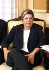 La secretaria de Seguridad Nacional de EU, Janet Napolitano está en el lugar 9 de la lista de Forbes.