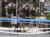 El alcalde de Nueva York Michael Bloomberg informó a los medios lo ocurrido en las cercanías del Empire State. (AP)