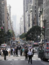 La Quinta Avenida quedó en 'shock' tras el trágico evento. (AP)