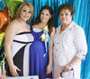 26082012 ANEL  Sáenz de Maury durante la fiesta de regalos para bebé que le ofrecieron su mamá Charo Méndez y sus hermanas Rosario y Norma Sáenz Méndez.