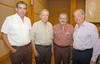 29082012 FELIPE , RamÃ³n, Braulio y Alberto, en una reuniÃ³n del Consejo Nacional Agropecuario.