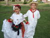 Francisco Novella y Brenda González con la pequeña Yamileth Novella González, el 28 de julio.