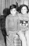 RAÚL Zugasti Rodríguez con su papá Raúl Zugasti Reyes en el año de 1974.