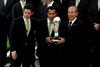 El presidente Felipe Calderón comentó que durante su sexenio le tocó ver ganar el Campeonato Mundial Sub-17, la medalla de oro de los Juegos Panamericanos Guadalajara 2011 y la de Londres.