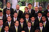 La escuadra completa de los Santos de Torreon asistió a la ceremonia.