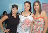 04092012 BRENDA,  Claudia y Marina en reciente festejo social.