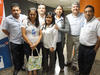 De izquierda a derecha, Yanet Plasencia, Yanet Babun, Claudia Babun, Mary Esquivel, Lety Babun,Lorena Velarde, Arturo Babun, Andrea Velarde y El Pelon Babun. En Manzanillo Colima