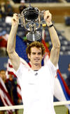 Andy Murray, dijo que la manera como había logrado su primer título de Grand Slam era algo "maravilloso" y tenía "doble valor".
