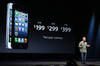 Apple Inc. presentó el iPhone 5, más delgado y liviano que el modelo anterior, aunque con una pantalla más grande.