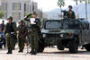 Fuerzas militares recorrieron las calles de Torreón como parte del desfile.