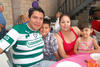 16092012 EN BAUTIZO.  Carlos, Pedro, Guadalupe y Mariana.