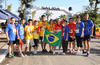 02102012 EMBAJADORES  Jóvenes de Buena Voluntad participaron en la carrera atlética a beneficio de APIN.