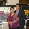 03102012 LA EXPOSITORA  Elba Hernández y su esposo Regino Montoya.
