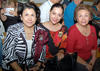 03102012 FESTEJO PATRIO.  Luly, Cynthia de Borboya y Romina Borboya.