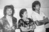 CARMEN Zavala y Alfredo Velázquez con sus hijos Luis Alfonso, Víctor, Evangelina, Sergio Enrique y Cecilia.