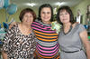 10102012 MARíA MAGDALENA  Luján recibió una fiesta de regalos para bebé organizada por Rosario Beovide y Lourdes Luján.