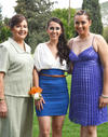 31102012 PRENUPCIAL.  Alejandra Galarza González, su mamá Rosa Emma González de Galarza y su hermana Julieta.