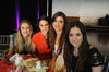 Liliana, Meche y Any.