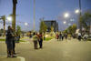 Los 'zombies' marcharon desde la explanada de la Plaza Mayor de Torreón hasta la Alameda Zaragoza.