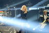 Miembros de la banda estadounidense No Doubt, a su llegada a los premios EMA.