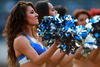 Las porristas del Cruz Azul como siempre animando al público. (Jam Media)