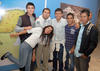 13112012 EN UNA EXPOSICIÓN.  Pamela, Jorge, Gerardo, Javier, Óscar y Ãngel.