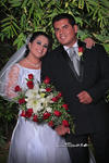 GONZALO ALBERTO Villanueva Martínez y Janeth Selene Yáñez Martínez unieron sus vidas en matrimonio.- Laura Grageda Fotografía
