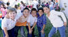 18112012 EN UN CUMPLEAÑOS.  Andrés, Emiliano, May, Gerson y Andrea.