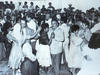 EXALUMNOS del Tecnológico de La Laguna festejando 10 años de su graduación en noviembre de 1982.