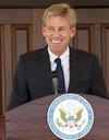 11 de septiembre. Christopher Stevens, embajador de Estados Unidos en Libia, falleció en un atentado.