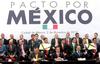 Peña Nieto,  hizo votos para que otras fuerzas políticas se sumen a este pacto, cuyos puntos centrales son transformar a México en una sociedad de derechos y libertades, crecimiento económico, seguridad y justicia, transparencia y rendición de cuentas y gobernabilidad democrática.