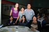 04122012 BINGO.  Gloria, Juanis, David, Andrea, Liliana y Gloria.