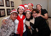 17122012 POSADA.  Grupo de colegas reunidos para celebrar la cercana Navidad.