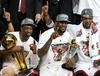 JUNIO. Miami Heat | se pone la corona en la NBA
El  21 de junio Lebron James llevaba al Miami Heat a la cima de la NBA, tras ganar el quinto juego sobre el Thunder de Oklahoma, el segundo título en la historia de la franquicia.