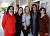 31122012 SOLEDAD  Salto, Yamile Salas, Gaby González, Marita Ledesma y Lorena Pedroza.