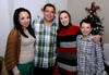 28122012 CARLOS  Alberto y Marcia acompañados de sus hijos Luisa Fernanda y Luis Carlos.