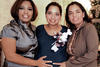 06012013 CANASTILLA.  Elvita Parrilla durante su 'baby shower' junto a sus hermanas RocÃ­o y Gina.