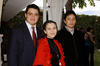 José Alberto, doña Ninfa Samper y Miguel Ángel.