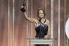 Jodie Foster, ganadora de dos Oscar y dos Globos de Oro por Acusados y El Silencio de los Inocentes, aceptó el Premio Cecil B. DeMille a la trayectoria con un discurso que arrancó lágrimas a muchos presentes y dejó quizás perplejos a otros en el que habló del derecho a la privacidad que deben tener los actores incluso en una era de reality shows.