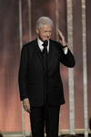 El expresidente de los Estados Unidos Bill Clinton participó en la entrega de los Globos de Oro, donde habló sobre el filme 'Lincoln'.