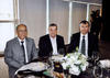20012013 EN FESTEJO.  Jesús Vega, Ismael González y Gerardo Reed.