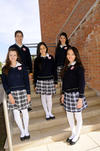 Paulina Leite, María José García, Frida Argelia Medel Núñez y Sofía Ayala Corcuera.