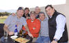 Miguel, Fofo, Jorge, Rafael, Miguel, Javier y Jaime.