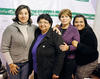 JONATHAN  Martínez, Gabriela Martínez, Brenda Ramírez, Consuelo Sánchez y Ani de Díaz.