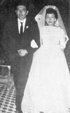 José Elías Jáquez y Francisca Ibarra Solís se casaron el 30 de diciembre de 1962 en la Parroquia Santa Ana de Nazas, Dgo. Se encuentran recibiendo felicitaciones por sus
50 años de casados.