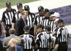Los Ravens de Baltimore buscaron concentrarse incluso durante los calentamientos.