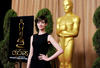 El cineasta estadounidense Tim Burton no faltó al desayuno con los nominados al Oscar.