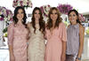 Mariana, Carolina, Marifer, Cristy, Guadalupe, Alicia, Lulú y Josefina