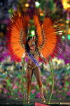 Las doce escuelas de samba del llamado Grupo Especial del Carnaval de Río de Janeiro, congregaron a cerca de 160,000 personas al sambódromo en los desfiles.